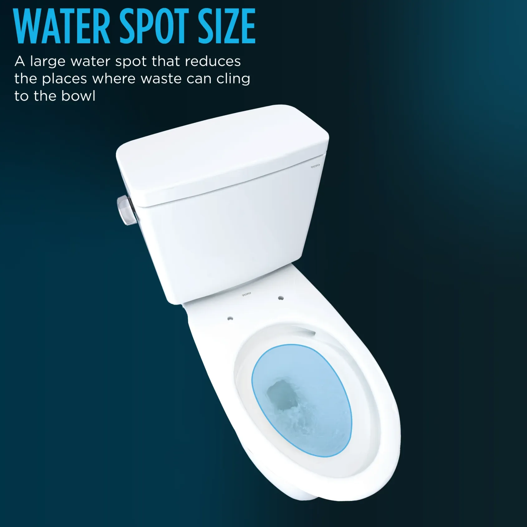 TOTO Drake Two-Piece Elongated 1.28 GPF TORNADO FLUSH Toilet with CEFIONTECT and Right-Hand Trip Lever, Cotton White, Vitreous China, CST776CERG#01