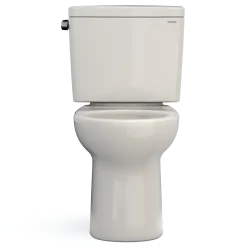 TOTO Drake Two-Piece Round 1.28 GPF Universal Height TORNADO FLUSH Toilet with CEFIONTECT, Sedona Beige, Vitreous China, CST775CEFG#12