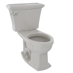 TOTO Eco Clayton Two-Piece Elongated 1.28 GPF Universal Height Toilet, Sedona Beige, Vitreous China, CST784EF#12