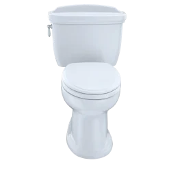 TOTO Eco Dartmouth Two-Piece Elongated 1.28 GPF Universal Height Toilet, Sedona Beige, Vitreous China, CST754EF#12