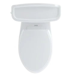 TOTO Eco Dartmouth Two-Piece Elongated 1.28 GPF Universal Height Toilet, Sedona Beige, Vitreous China, CST754EF#12