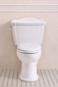 TOTO Eco Dartmouth Two-Piece Elongated 1.28 GPF Universal Height Toilet, Sedona Beige, Vitreous China, CST754EF#12