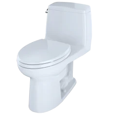 TOTO Eco UltraMax One-Piece Elongated 1.28 GPF Toilet, Sedona Beige, Vitreous China, MS854114E#12