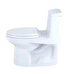 TOTO Eco UltraMax One-Piece Elongated 1.28 GPF Toilet, Sedona Beige, Vitreous China, MS854114E#12