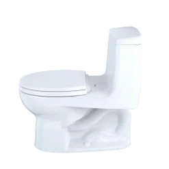 TOTO Eco UltraMax One-Piece Round Bowl 1.28 GPF Toilet, Sedona Beige, Vitreous China, MS853113E#12