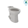 TOTO Entrada Universal Height Elongated Toilet Bowl, Sedona Beige, Vitreous China, C244EF#12