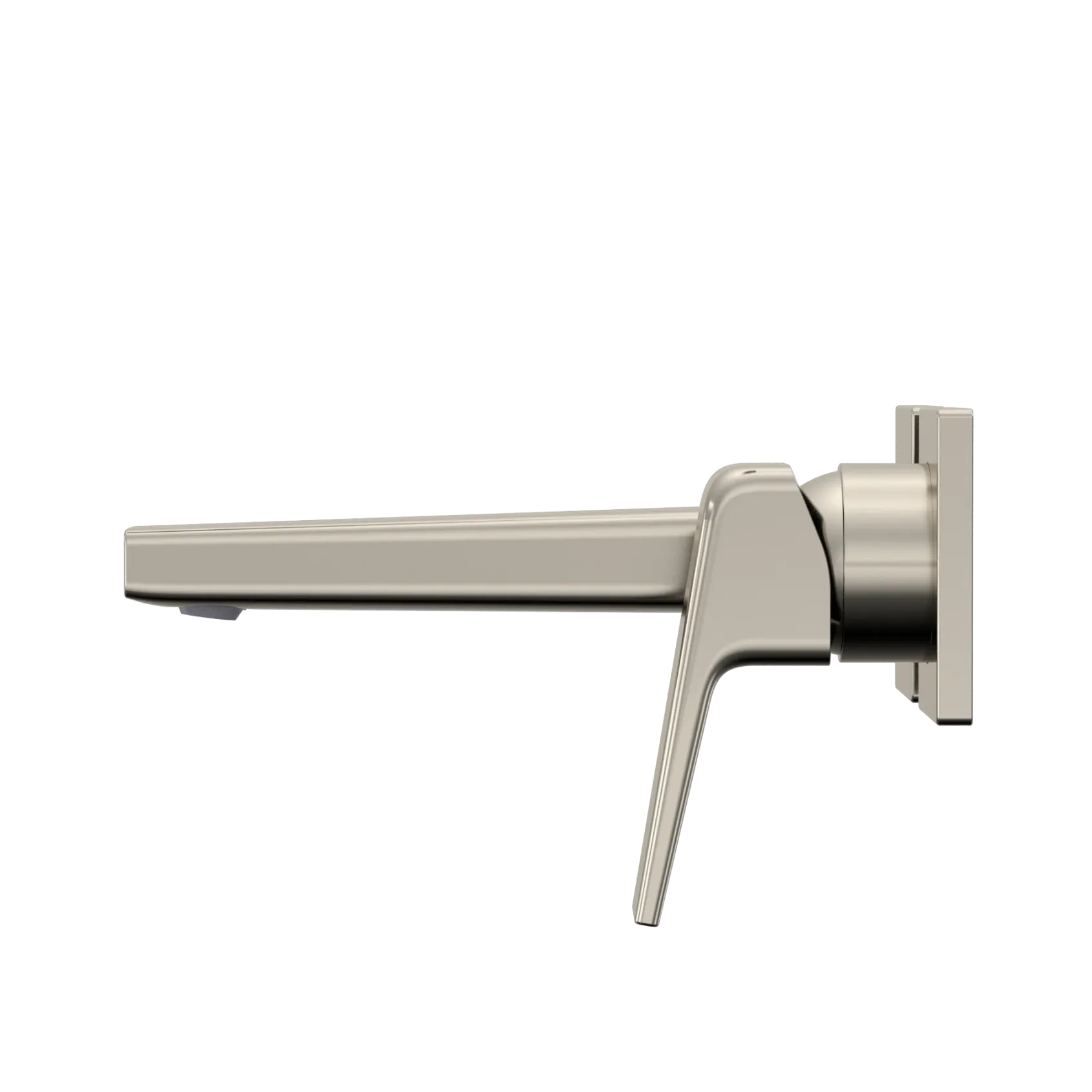 TOTO GB 1.2 GPM Wall-Mount Single-Handle Bathroom Faucet with COMFORT GLIDE Technology, Polished Nickel, Brass, TLG10307U#PN