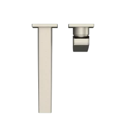 TOTO GB 1.2 GPM Wall-Mount Single-Handle Long Bathroom Faucet with COMFORT GLIDE Technology, Brushed Nickel, Brass, TLG10308U#BN