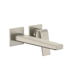 TOTO GB 1.2 GPM Wall-Mount Single-Handle Long Bathroom Faucet with COMFORT GLIDE Technology, Brushed Nickel, Brass, TLG10308U#BN
