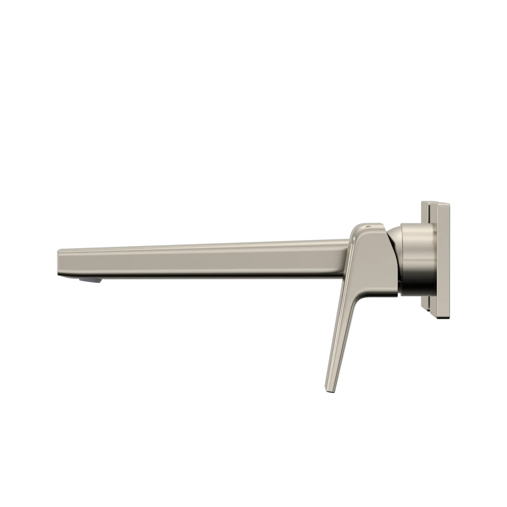 TOTO GB 1.2 GPM Wall-Mount Single-Handle Long Bathroom Faucet with COMFORT GLIDE Technology, Polished Nickel, Brass, TLG10308U#PN
