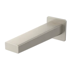 TOTO GB Bathroom Wall Mount Tub Spout, Brushed Nickel, Brass, TBG10001U#BN