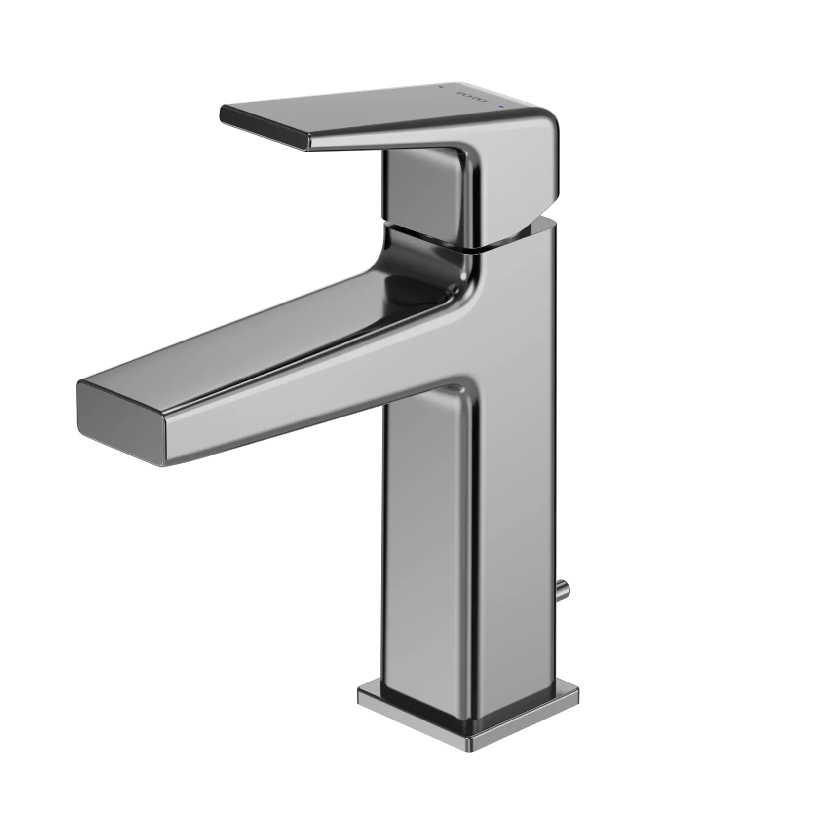 TOTO GB Series 1.2 GPM Single Handle Bathroom Sink Faucet with COMFORT GLIDE Technology and Drain Assembly, Polished Chrome, Brass, TLG10301U#CP