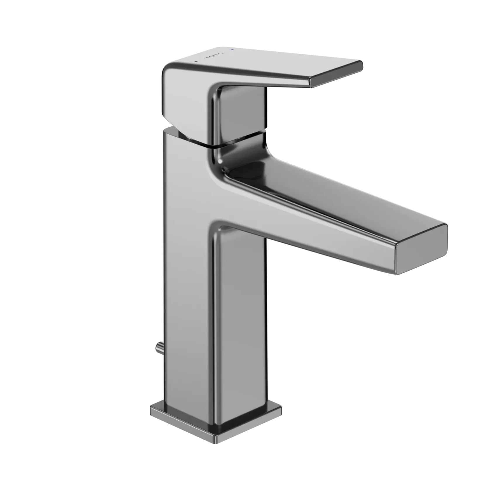 TOTO GB Series 1.2 GPM Single Handle Bathroom Sink Faucet with COMFORT GLIDE Technology and Drain Assembly, Polished Chrome, Brass, TLG10301U#CP