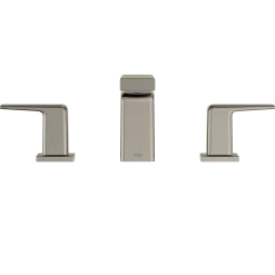 TOTO GB Two-Handle Deck-Mount Roman Tub Filler Trim, Polished Nickel, Brass, TBG10201U#PN