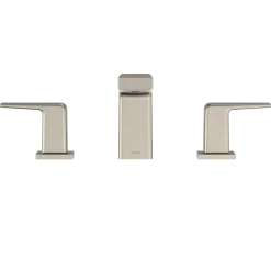 TOTO GB Two-Handle Deck-Mount Roman Tub Filler Trim, Brushed Nickel, Brass, TBG10201U#BN