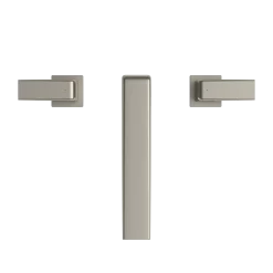 TOTO GB Two-Handle Deck-Mount Roman Tub Filler Trim, Brushed Nickel, Brass, TBG10201U#BN