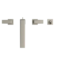 TOTO GB Two-Handle Deck-Mount Roman Tub Filler Trim with Handshower, Brushed Nickel, Brass, TBG10202U#BN