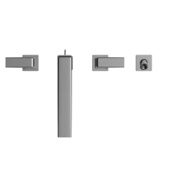 TOTO GB Two-Handle Deck-Mount Roman Tub Filler Trim with Handshower, Polished Chrome, Brass, TBG10202U#CP