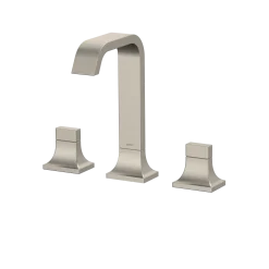 TOTO GC 1.2 GPM Two Handle Widespread Bathroom Sink Faucet, Brushed Nickel, Brass, TLG08201U#BN
