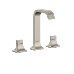 TOTO GC 1.2 GPM Two Handle Widespread Bathroom Sink Faucet, Brushed Nickel, Brass, TLG08201U#BN