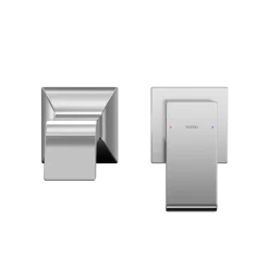 TOTO GC 1.2 GPM Wall-Mount Single-Handle Long Bathroom Faucet with COMFORT GLIDE Technology, Polished Chrome, Brass, TLG08308U#CP