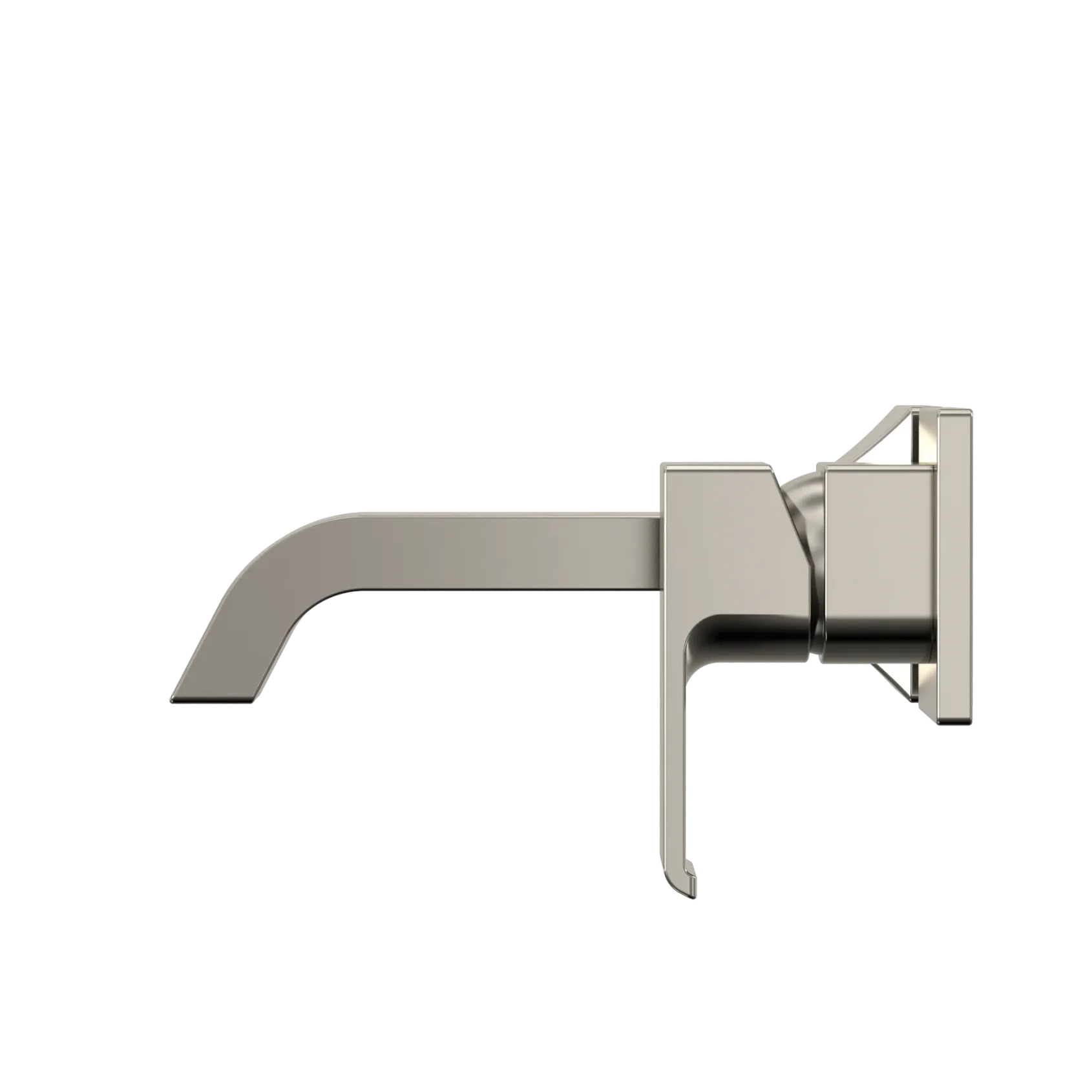 TOTO GC 1.2 GPM Wall-Mount Single-Handle Bathroom Faucet with COMFORT GLIDE Technology, Polished Nickel, Brass, TLG08307U#PN