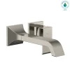 TOTO GC 1.2 GPM Wall-Mount Single-Handle Long Bathroom Faucet with COMFORT GLIDE Technology, Polished Nickel, Brass, TLG08308U#PN