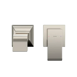 TOTO GC 1.2 GPM Wall-Mount Single-Handle Long Bathroom Faucet with COMFORT GLIDE Technology, Polished Nickel, Brass, TLG08308U#PN