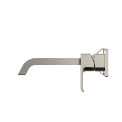 TOTO GC 1.2 GPM Wall-Mount Single-Handle Long Bathroom Faucet with COMFORT GLIDE Technology, Polished Nickel, Brass, TLG08308U#PN
