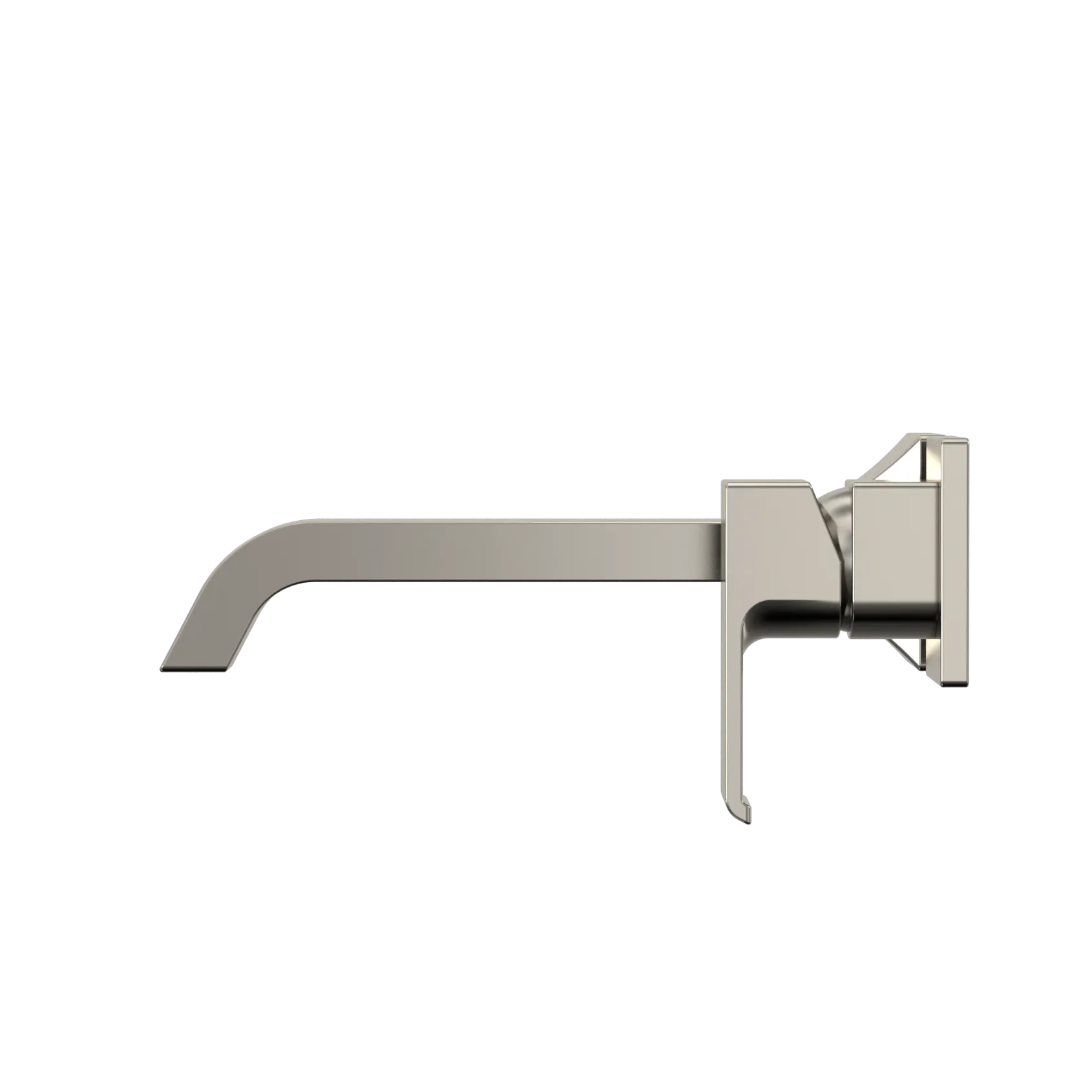 TOTO GC 1.2 GPM Wall-Mount Single-Handle Long Bathroom Faucet with COMFORT GLIDE Technology, Polished Nickel, Brass, TLG08308U#PN