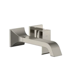TOTO GC 1.2 GPM Wall-Mount Single-Handle Long Bathroom Faucet with COMFORT GLIDE Technology, Polished Nickel, Brass, TLG08308U#PN