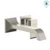 TOTO GC 1.2 GPM Wall-Mount Single-Handle Long Bathroom Faucet with COMFORT GLIDE Technology, Brushed Nickel, Brass, TLG08308U#BN