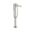 TOTO GC Single-Handle Free Standing Tub Filler with Handshower, Brushed Nickel, Brass, TBG08306U#BN