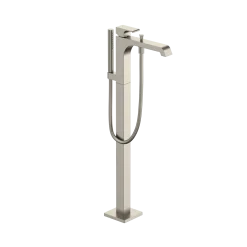 TOTO GC Single-Handle Free Standing Tub Filler with Handshower, Brushed Nickel, Brass, TBG08306U#BN