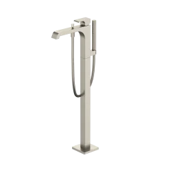 TOTO GC Single-Handle Free Standing Tub Filler with Handshower, Brushed Nickel, Brass, TBG08306U#BN