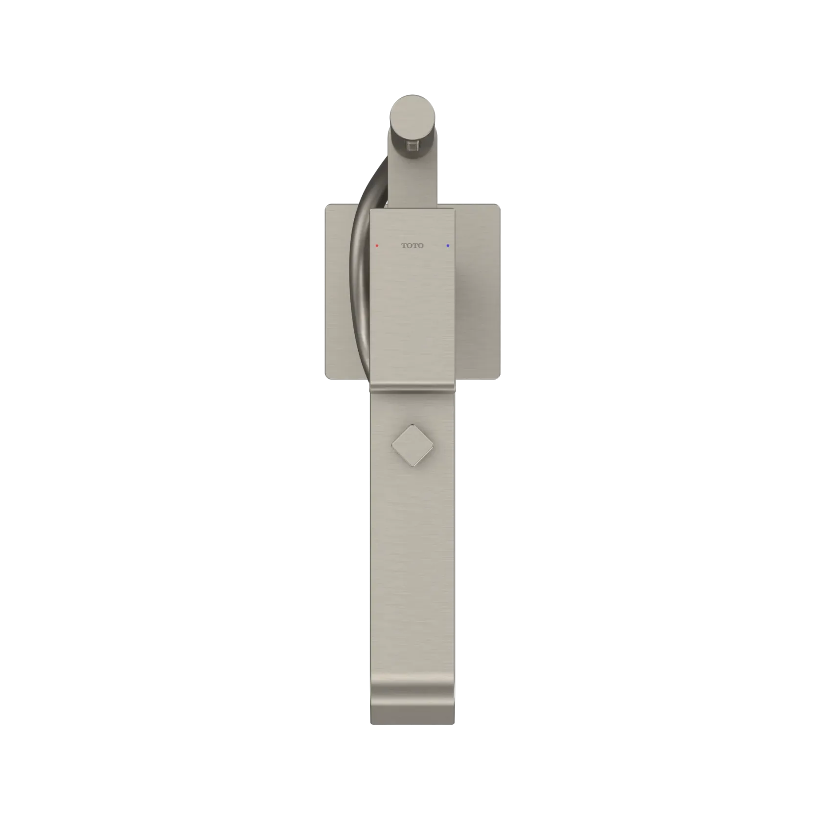 TOTO GC Single-Handle Free Standing Tub Filler with Handshower, Brushed Nickel, Brass, TBG08306U#BN