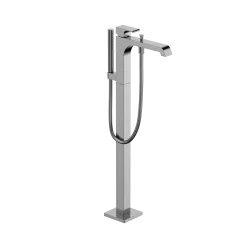 TOTO GC Single-Handle Free Standing Tub Filler with Handshower, Polished Chrome, Brass, TBG08306U#CP
