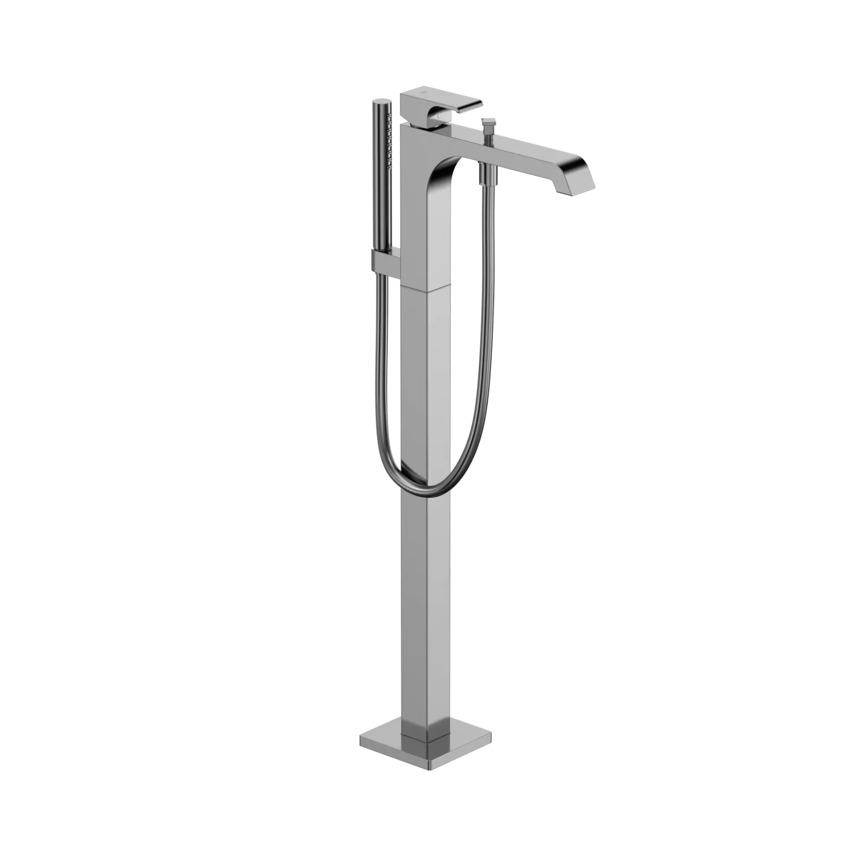 TOTO GC Single-Handle Free Standing Tub Filler with Handshower, Polished Chrome, Brass, TBG08306U#CP