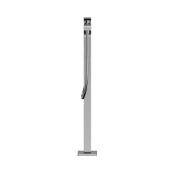 TOTO GC Single-Handle Free Standing Tub Filler with Handshower, Polished Chrome, Brass, TBG08306U#CP