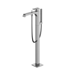 TOTO GC Single-Handle Free Standing Tub Filler with Handshower, Polished Chrome, Brass, TBG08306U#CP