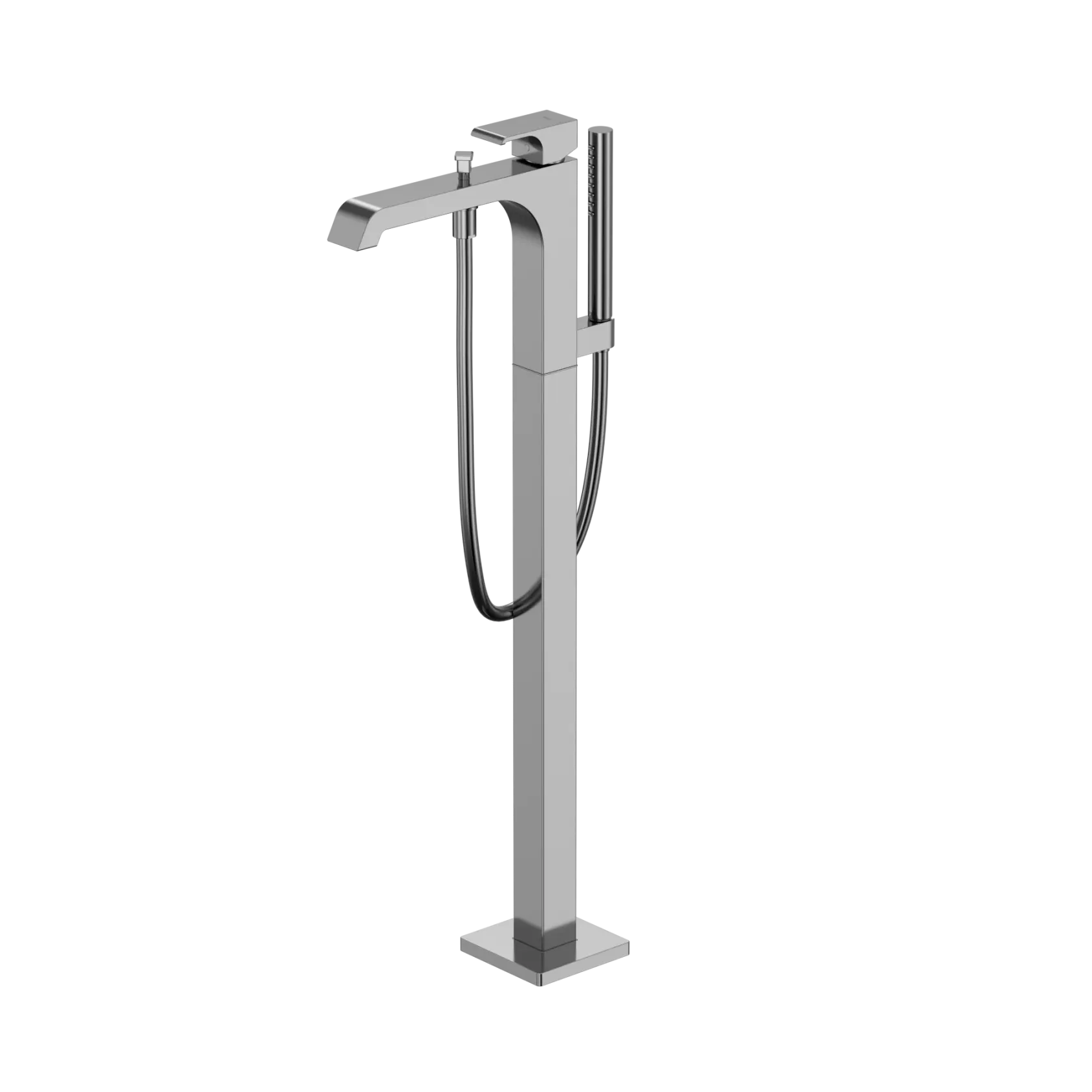 TOTO GC Single-Handle Free Standing Tub Filler with Handshower, Polished Chrome, Brass, TBG08306U#CP