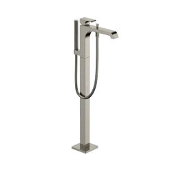 TOTO GC Single-Handle Free Standing Tub Filler with Handshower, Polished Nickel, Brass, TBG08306U#PN