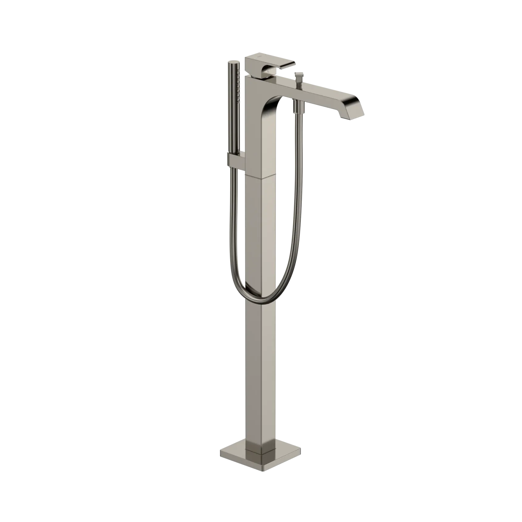 TOTO GC Single-Handle Free Standing Tub Filler with Handshower, Polished Nickel, Brass, TBG08306U#PN