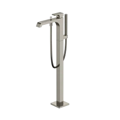TOTO GC Single-Handle Free Standing Tub Filler with Handshower, Polished Nickel, Brass, TBG08306U#PN
