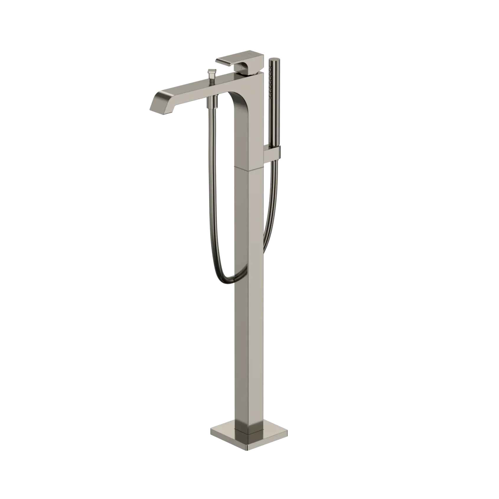TOTO GC Single-Handle Free Standing Tub Filler with Handshower, Polished Nickel, Brass, TBG08306U#PN