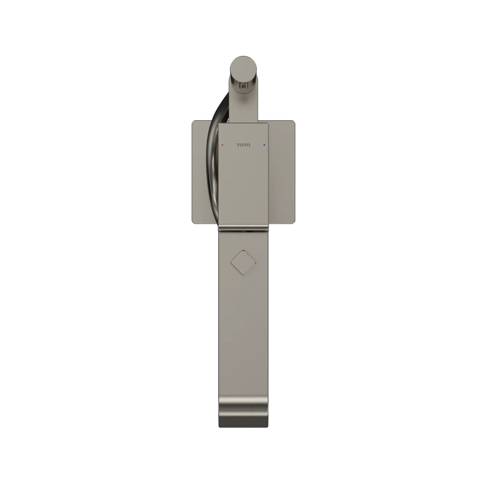 TOTO GC Single-Handle Free Standing Tub Filler with Handshower, Polished Nickel, Brass, TBG08306U#PN