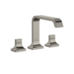 TOTO GC Two-Handle Deck-Mount Roman Tub Filler Trim, Polished Nickel, Brass, TBG08201U#PN