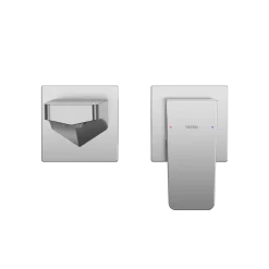 TOTO GE 1.2 GPM Wall-Mount Single-Handle Bathroom Faucet with COMFORT GLIDE Technology, Polished Chrome, Brass, TLG07307U#CP