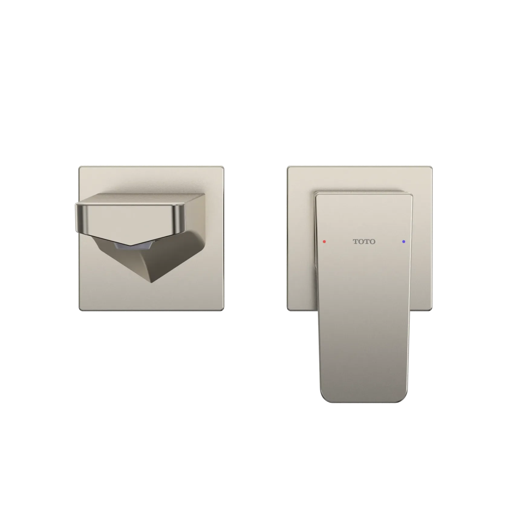 TOTO GE 1.2 GPM Wall-Mount Single-Handle Long Bathroom Faucet with COMFORT GLIDE Technology, Polished Nickel, Brass, TLG07308U#PN