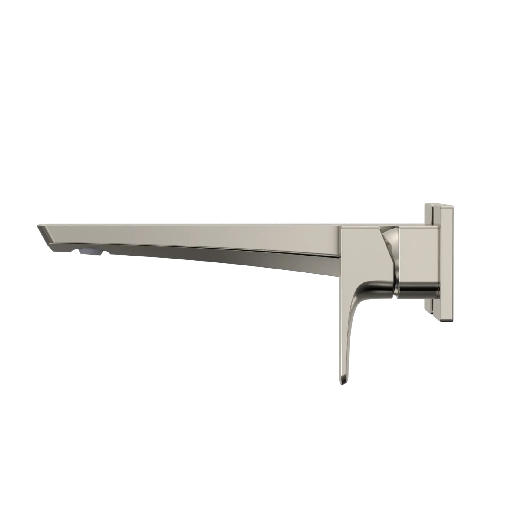 TOTO GE 1.2 GPM Wall-Mount Single-Handle Long Bathroom Faucet with COMFORT GLIDE Technology, Polished Nickel, Brass, TLG07308U#PN